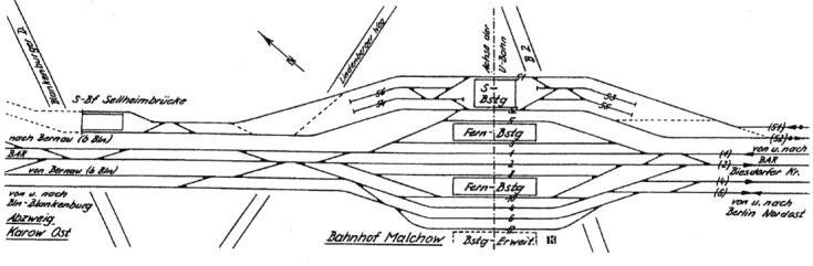 Gleisplan Planung